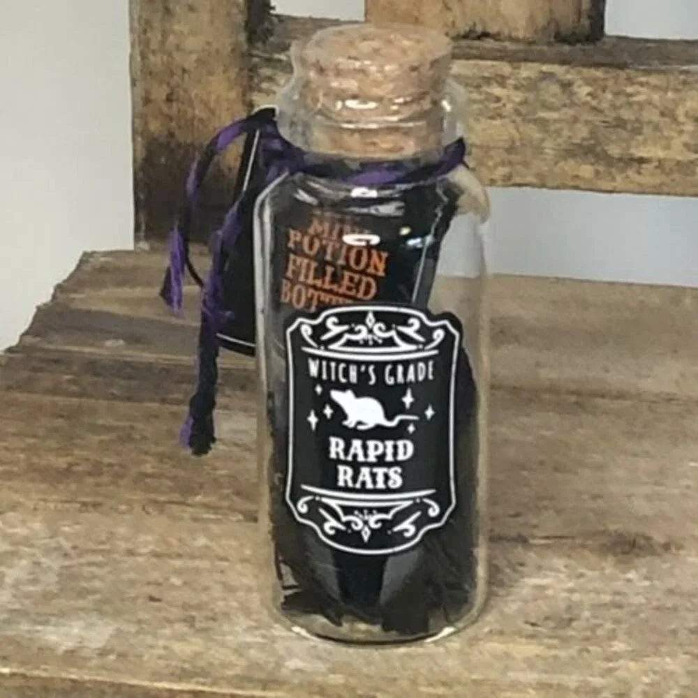 NEW Halloween 2021 Target Bullseye Mini POTION Bottles 5 Different Ingredients